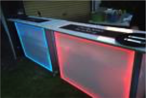 Image of our portable bar