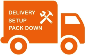 Delivery Icon Showing Lorry