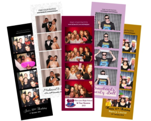 Photo Options From Photo Booth. Photo Strips.